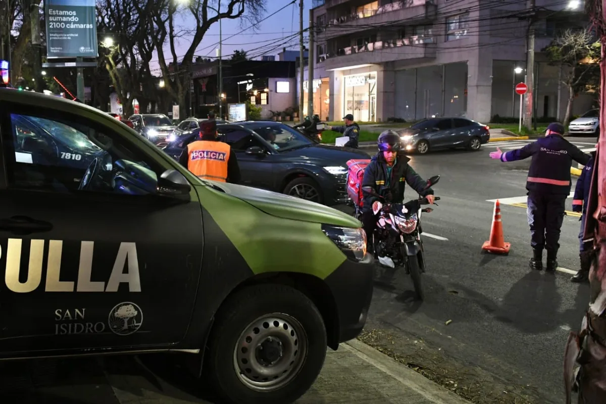 Operativos de seguridad en San Isidro: 177 detenidos en un mes