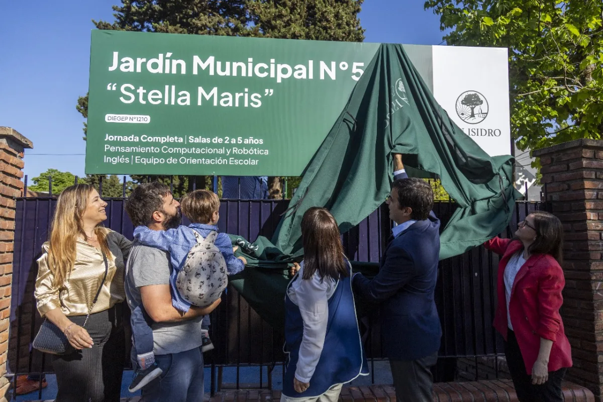 Preinscripciones abiertas para jardines y escuela en San Isidro