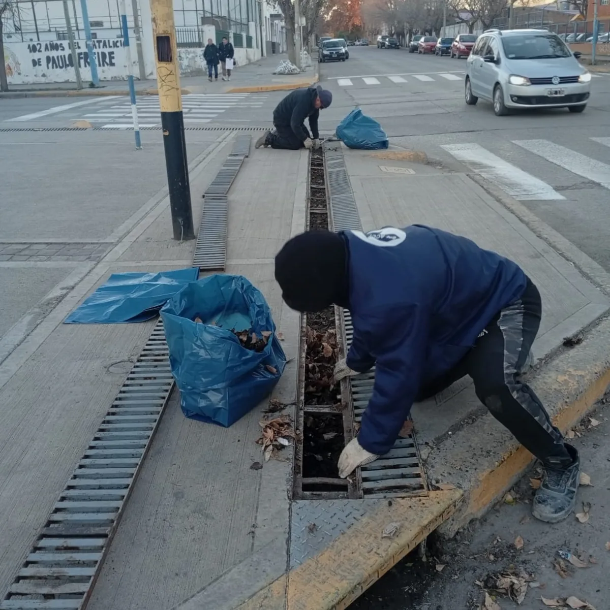 Avanza la limpieza del sistema pluvial en la ciudad