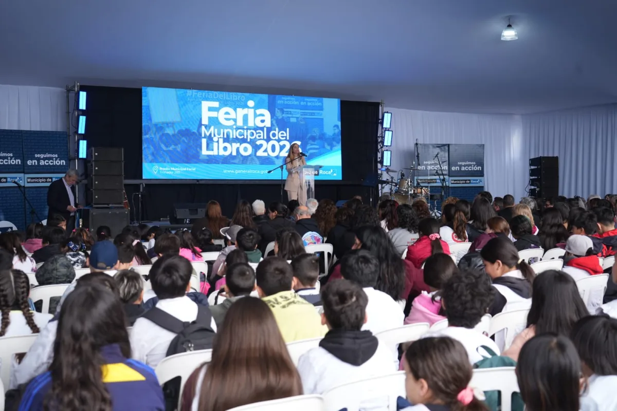 Comenzó la Feria Municipal del Libro 2026 en General Roca
