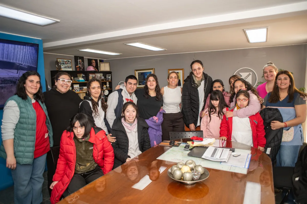 Estudiantes de la Escuela Especial N° 1 visitaron el Municipio