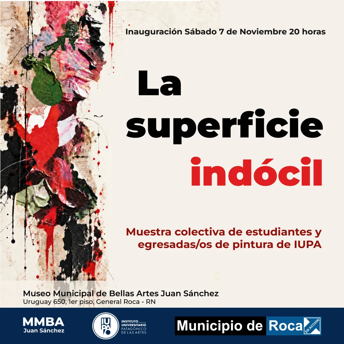 Exposición de arte emergente en el Museo de Bellas Artes
