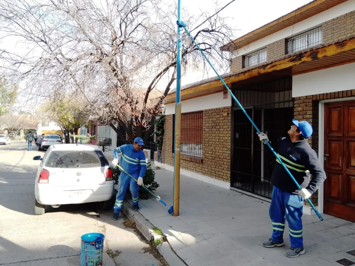 Intendencia realizó múltiples tareas de limpieza en Roca