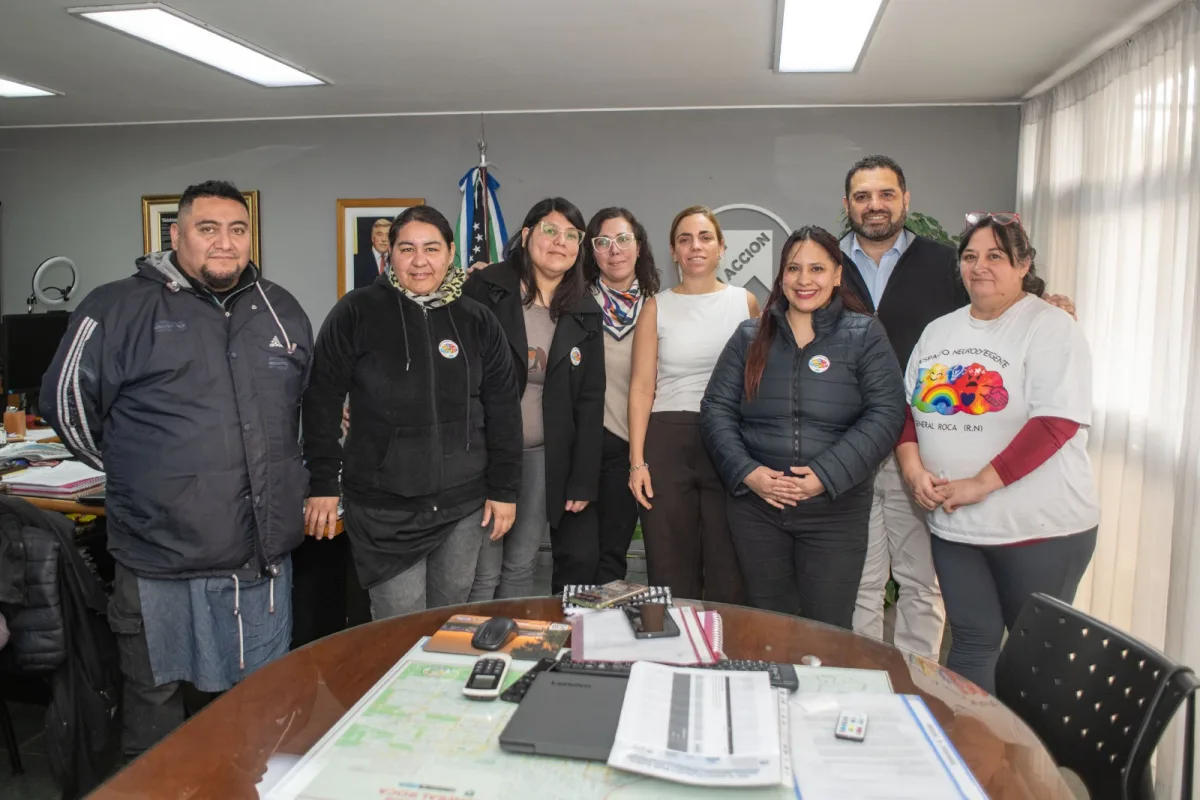Intendenta Soria se reunió con familias del Espacio Neurodivergente
