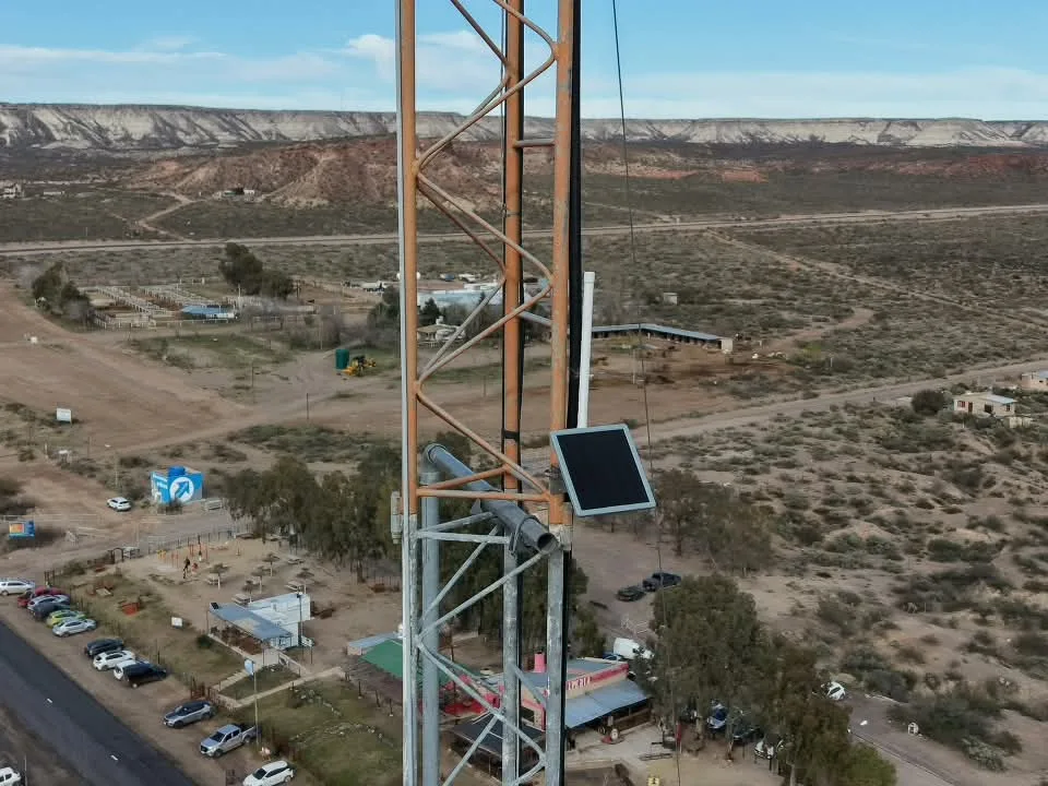 Mejoran las comunicaciones en Paso Córdoba con nuevos nodos