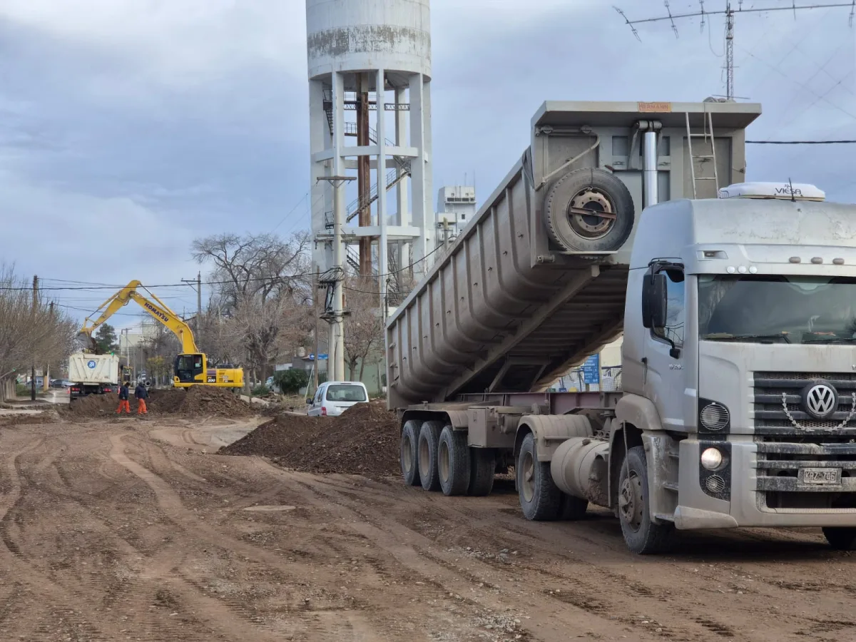 Mejoras en calle Güemes: nuevo pavimento y drenaje pluvial