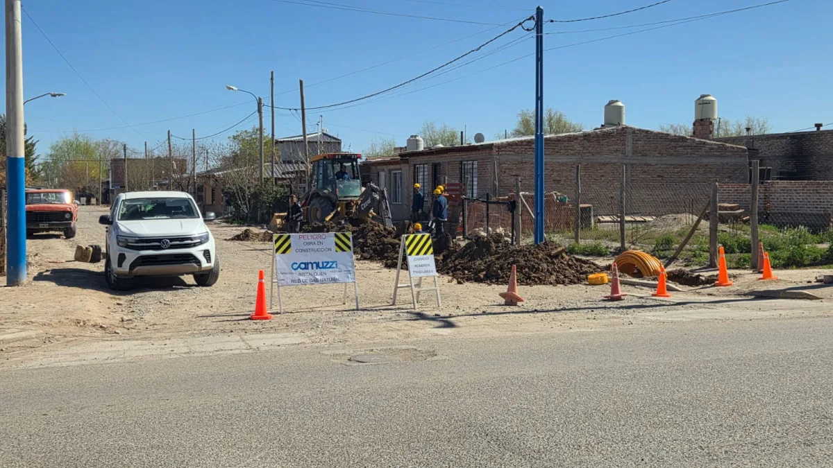 Mejoras en el acceso al gas en Barrio María Auxiliadora
