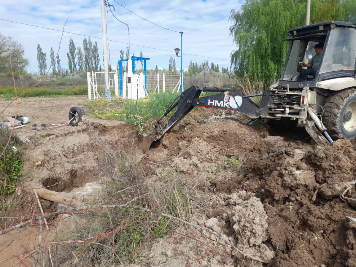 Mejoras en el drenaje pluvial de barrio Belgrano