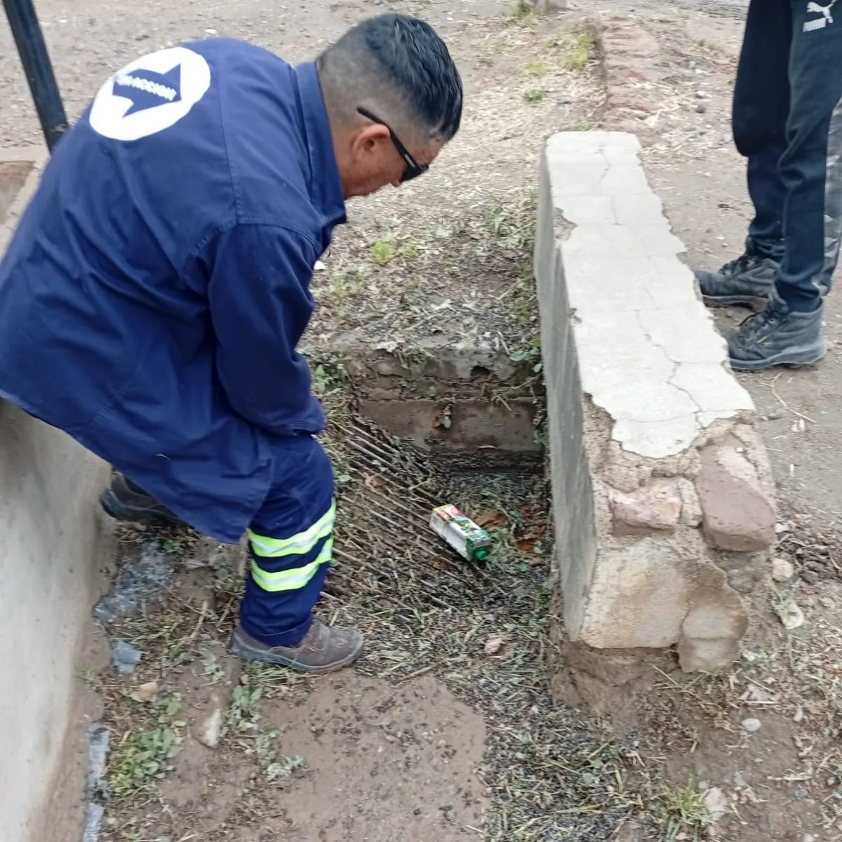 Mejoras en el drenaje pluvial en varios sectores de Roca