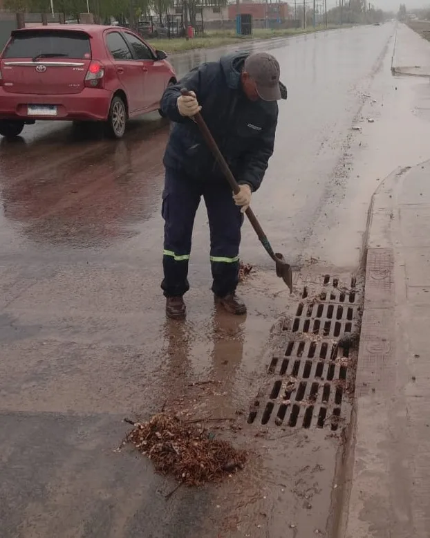 Mejoras en el sistema de drenaje de Roca para prevenir inundaciones