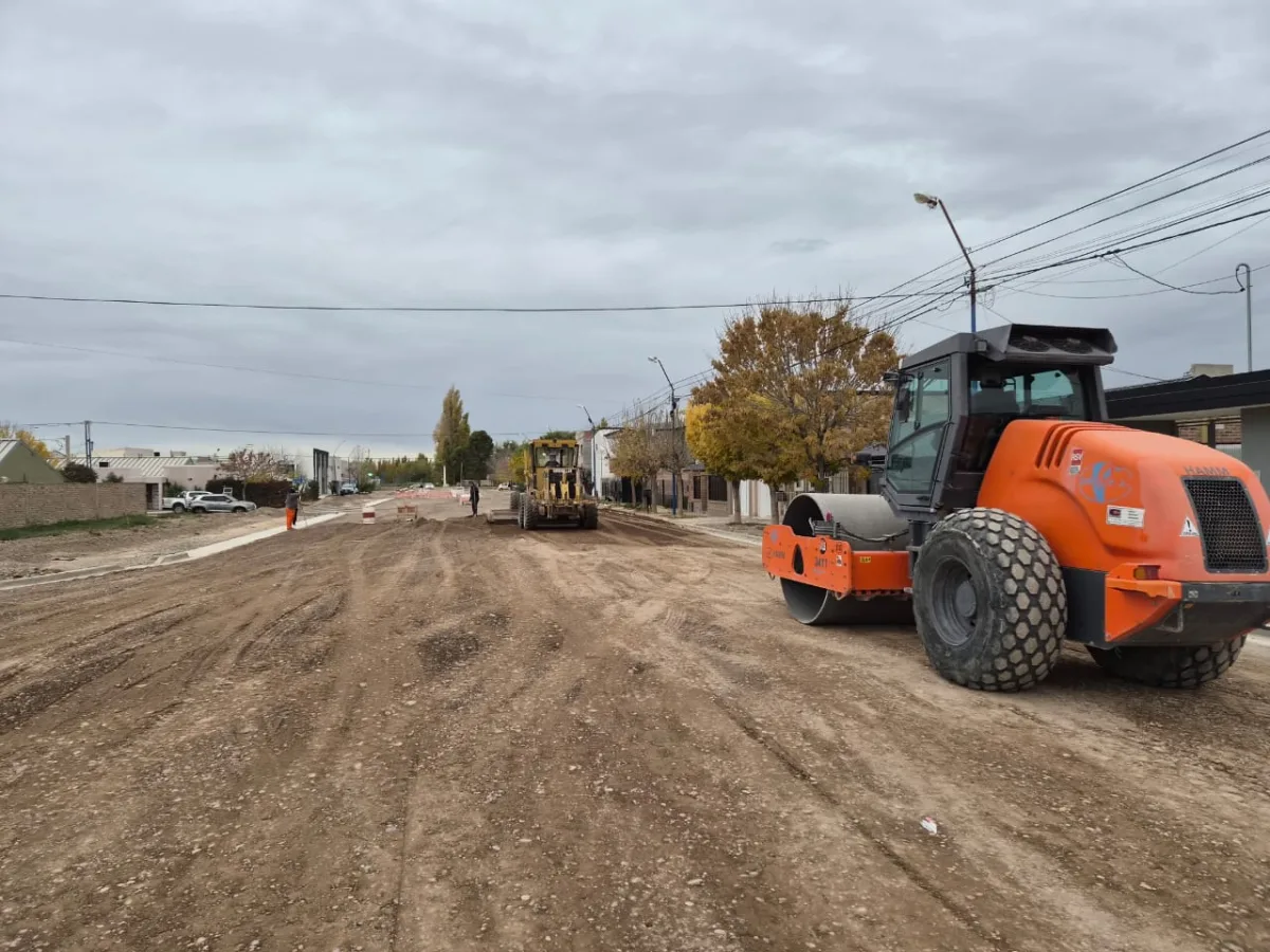 Progreso en pavimentación de la calle Güemes mejora circulación