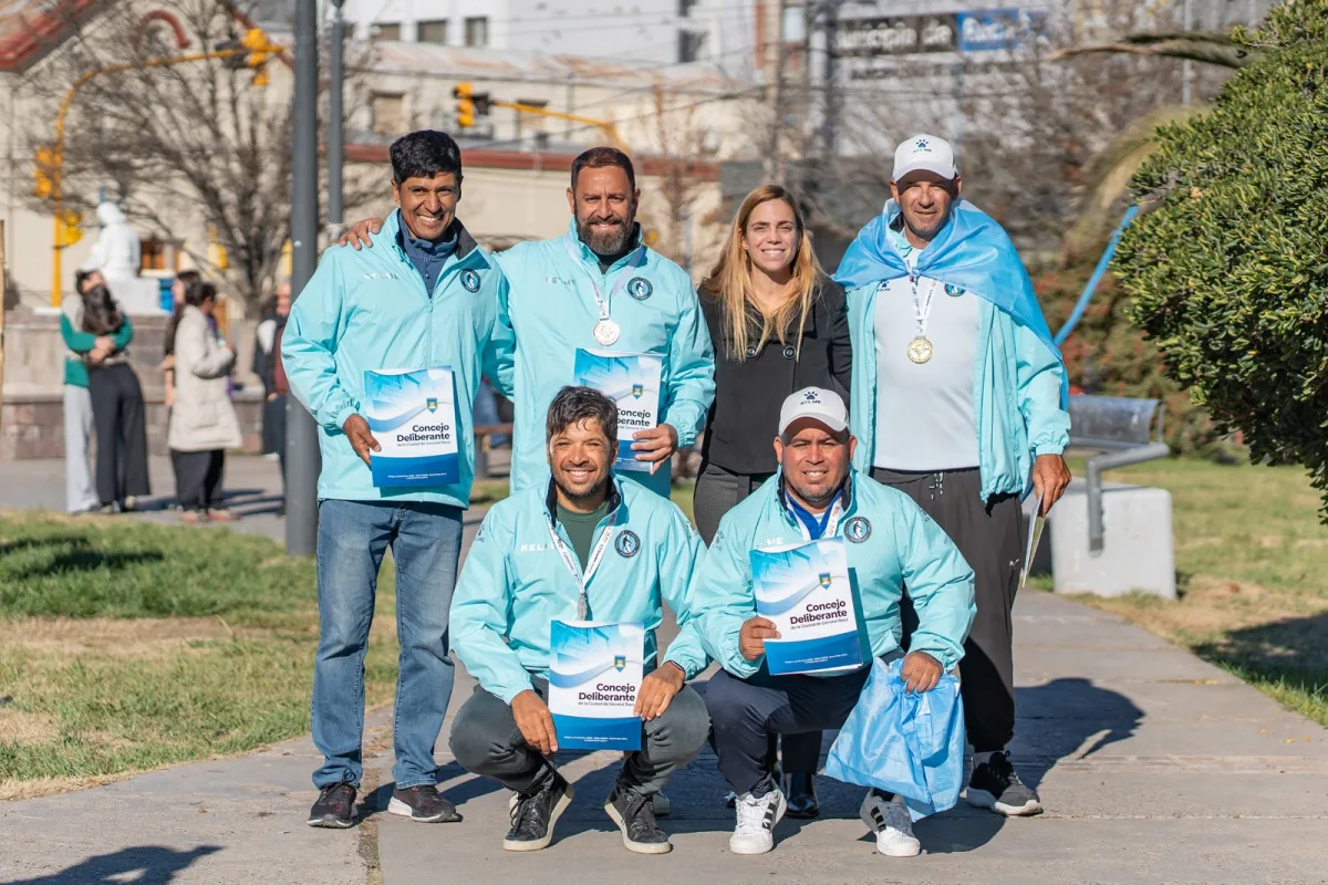 Roca celebró el regreso de sus campeones mundiales de footgolf