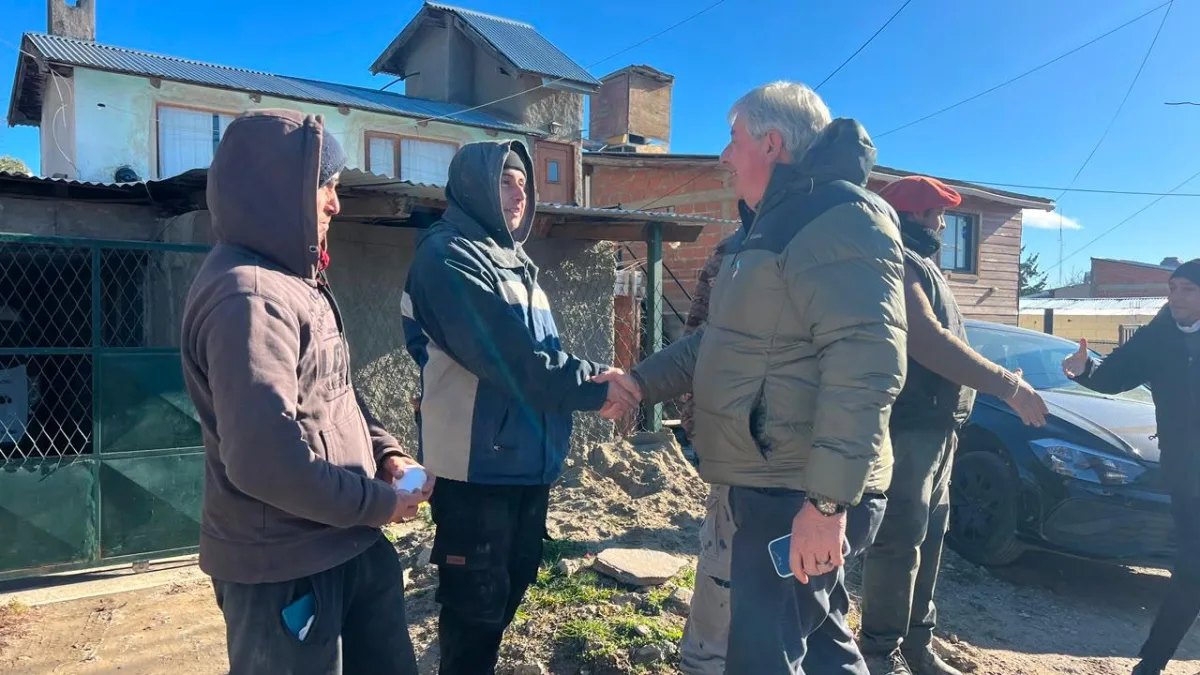 Avanza la refacción del SUM en el barrio Lera de Bariloche