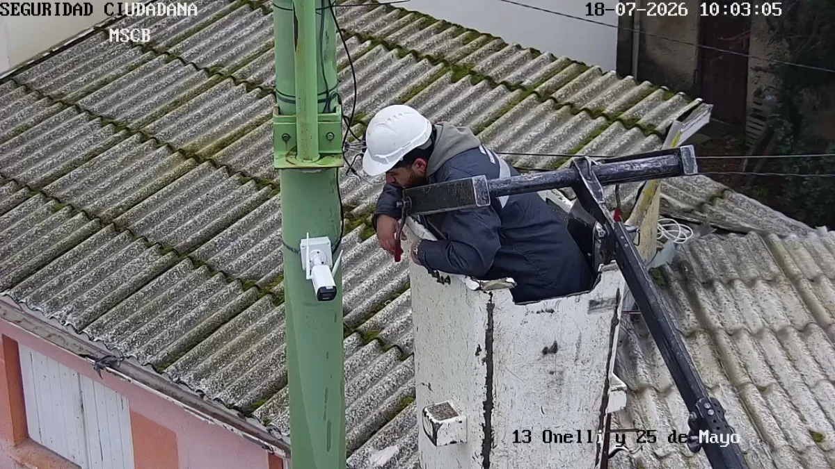 Bariloche amplía su sistema de videovigilancia con nuevas cámaras
