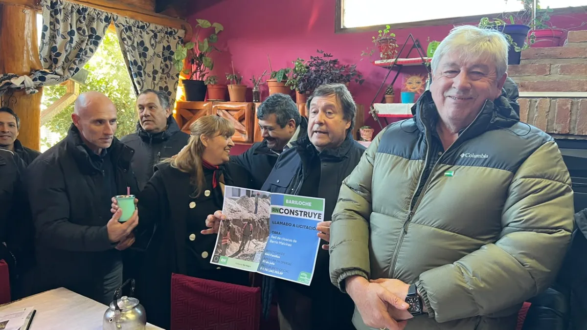 Bariloche avanzó con nuevas obras de cloacas y mejoras urbanas