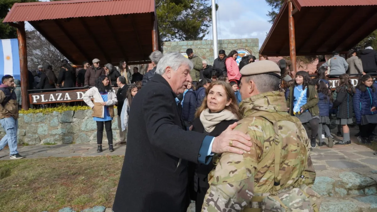Bariloche celebró el Día de la Bandera en la Escuela Militar