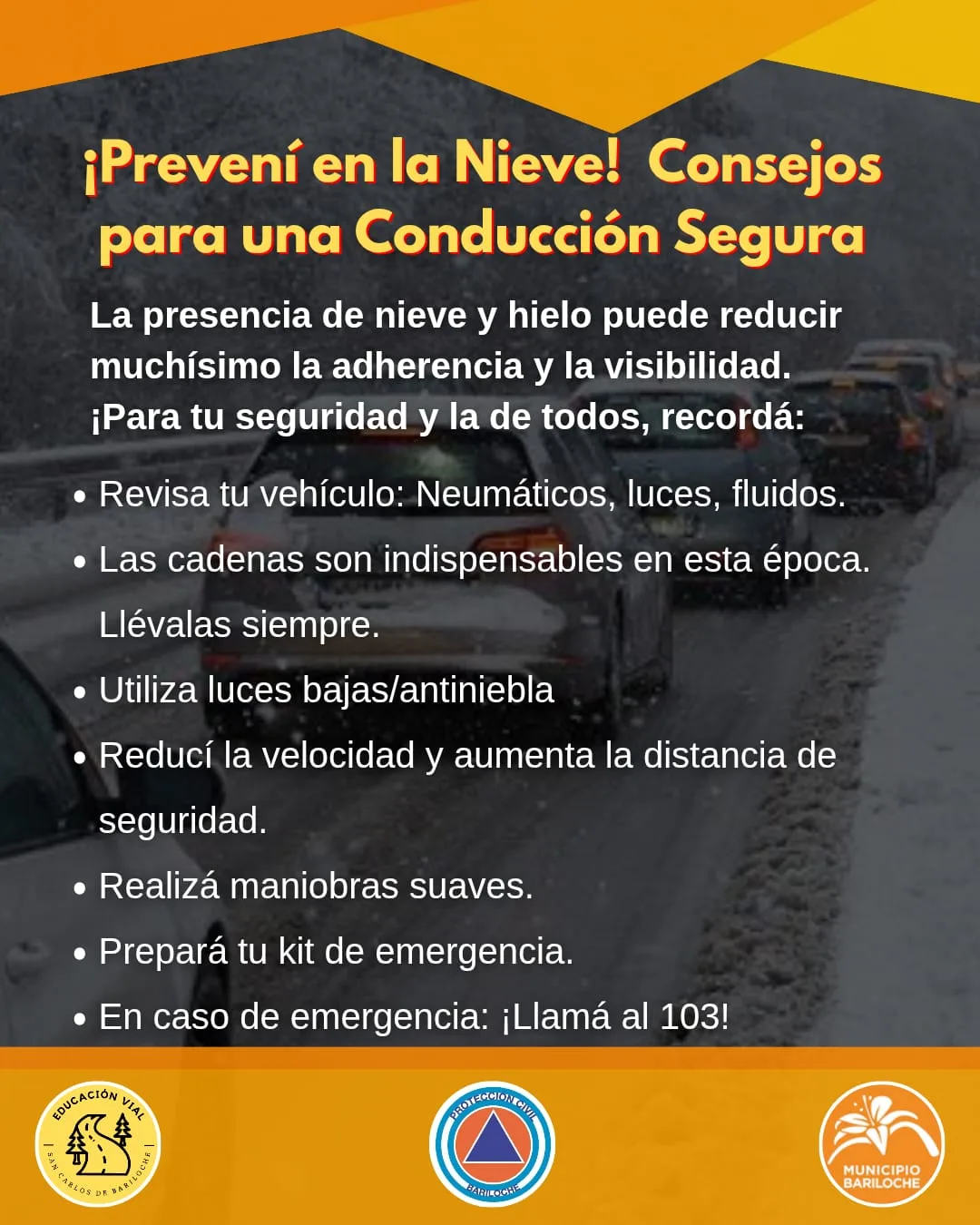 Consejos de Protección Ciudadana para un invierno seguro