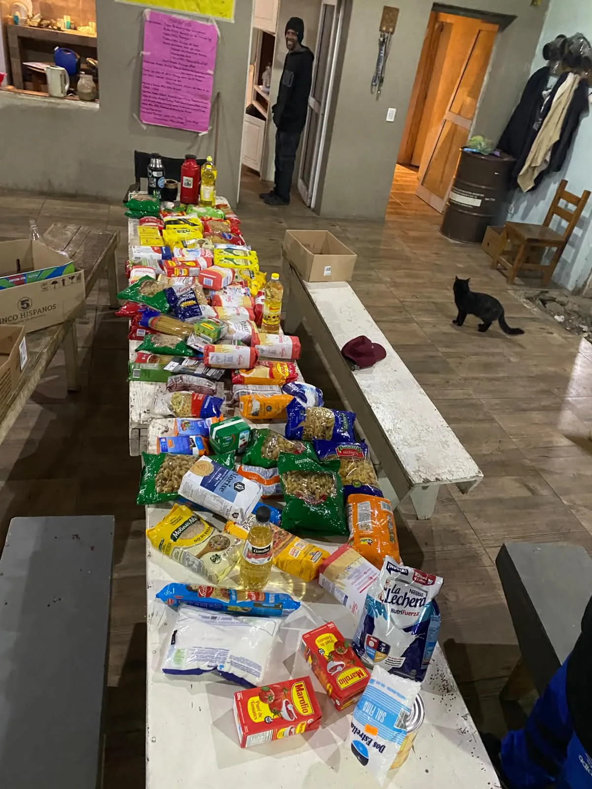 Entregaron alimentos al Hogar de Cristo Piuke Hué en Bariloche