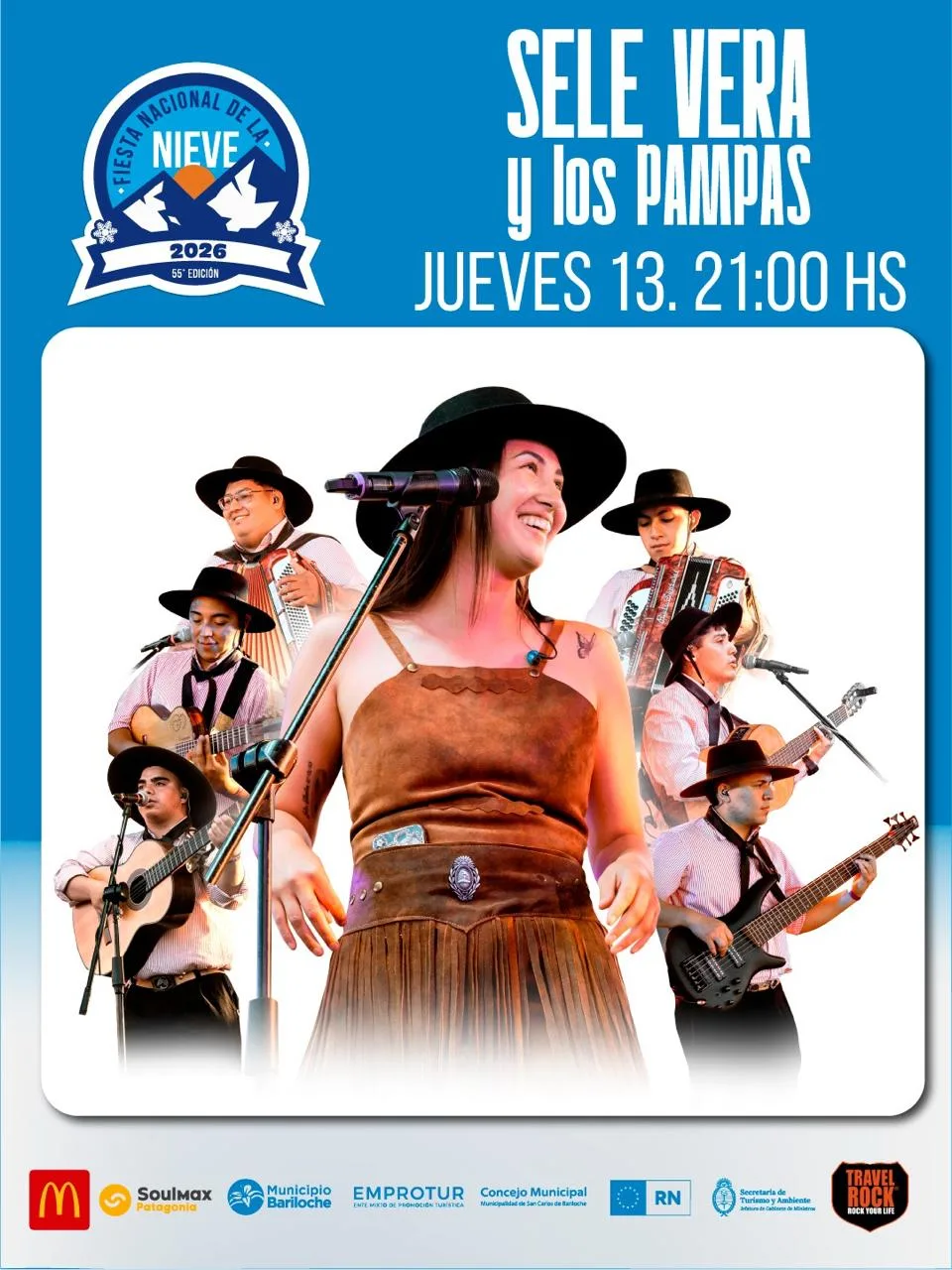 Fiesta Nacional de la Nieve se celebrará del 13 al 16 de agosto en Bariloche