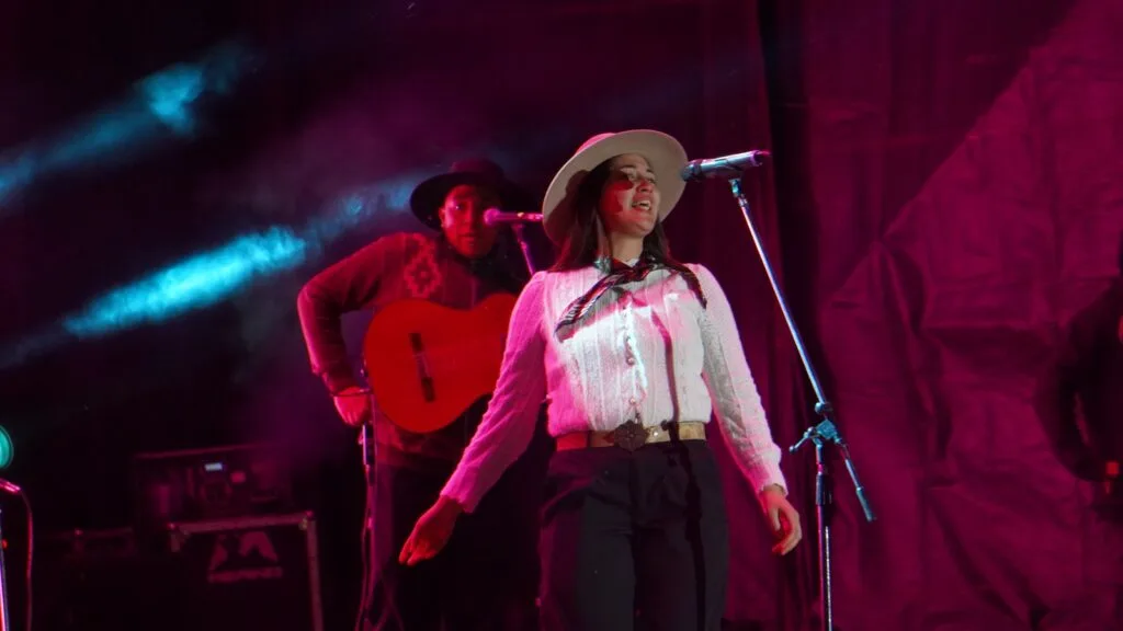 La Fiesta Nacional de la Nieve deslumbró con música y arte local