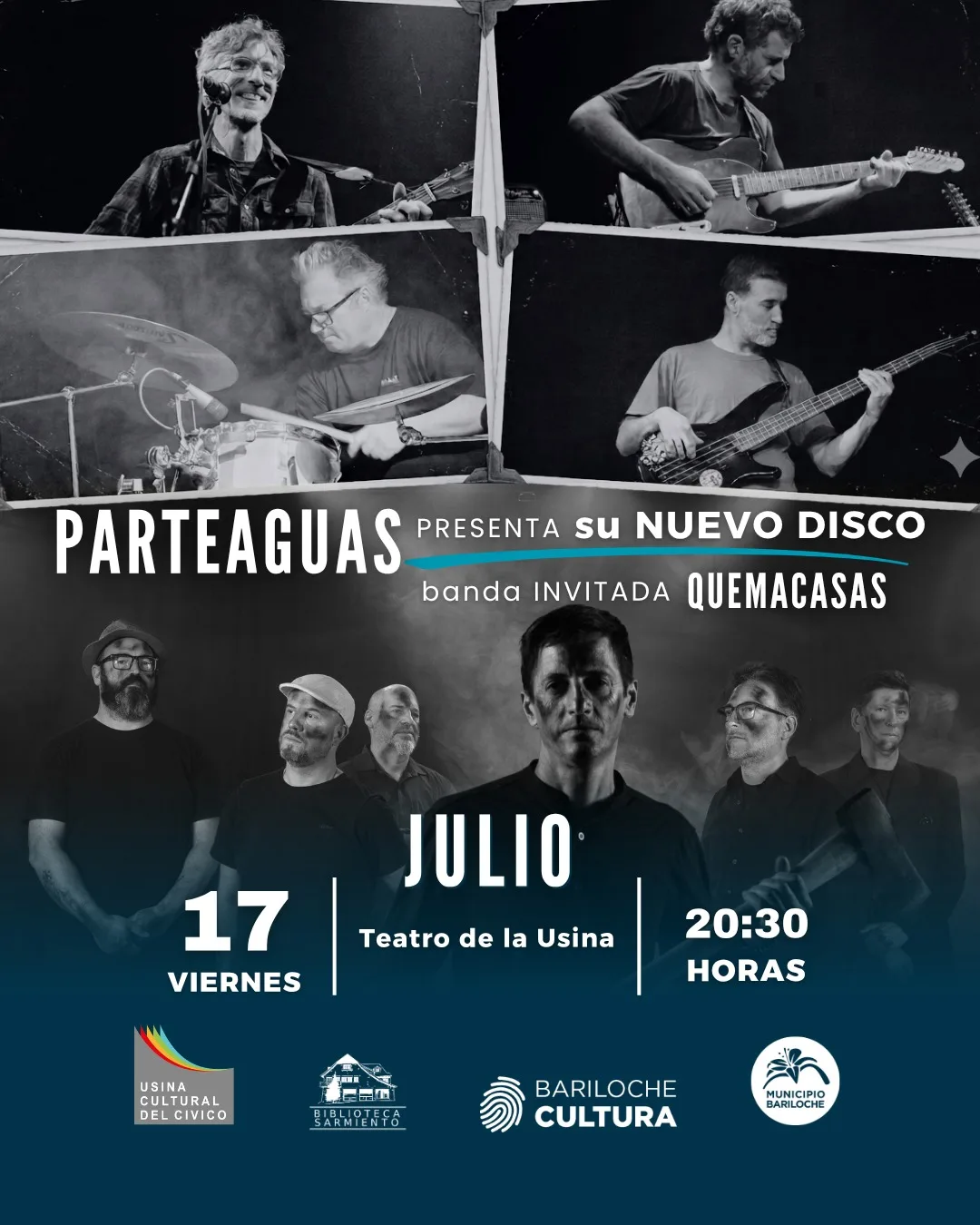 Parteaguas lanzó su disco 'Migrante' en el Teatro de la Usina