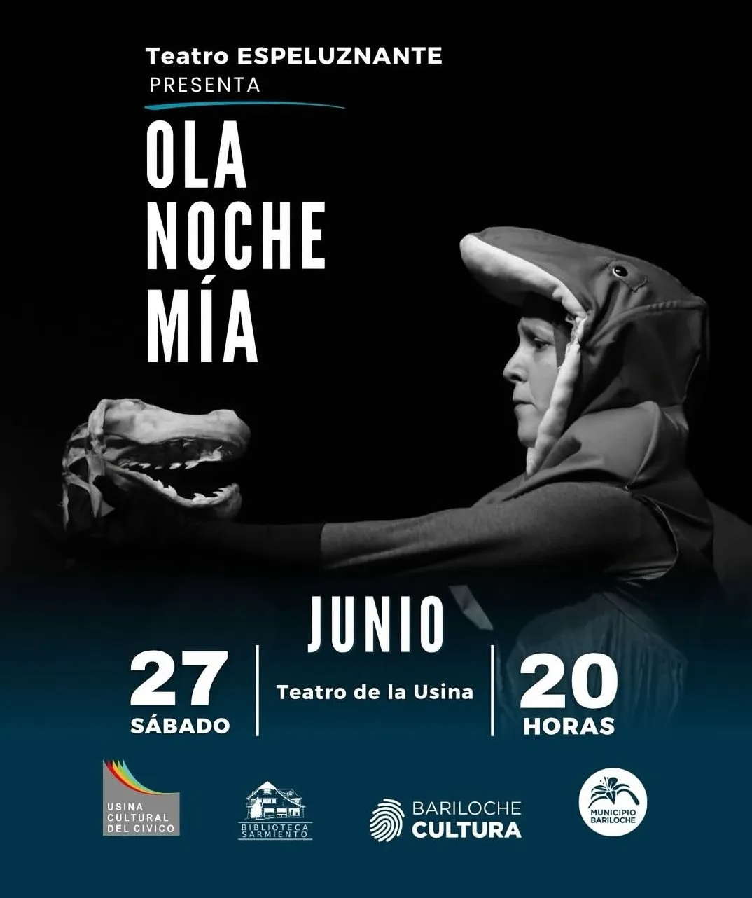 Teatro Espeluznante presenta 'Ola Noche Mía' en Bariloche