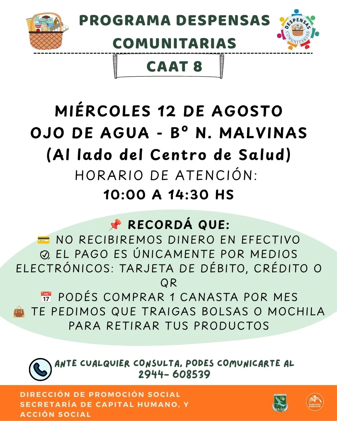 Trasladan atención del CAAT 8 a Ojo de Agua por nevadas