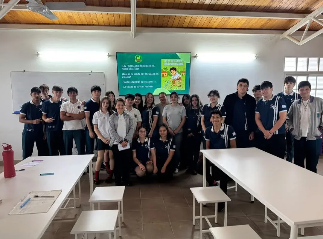 Jornada ambiental en Sáenz Peña: jóvenes promueven el reciclaje