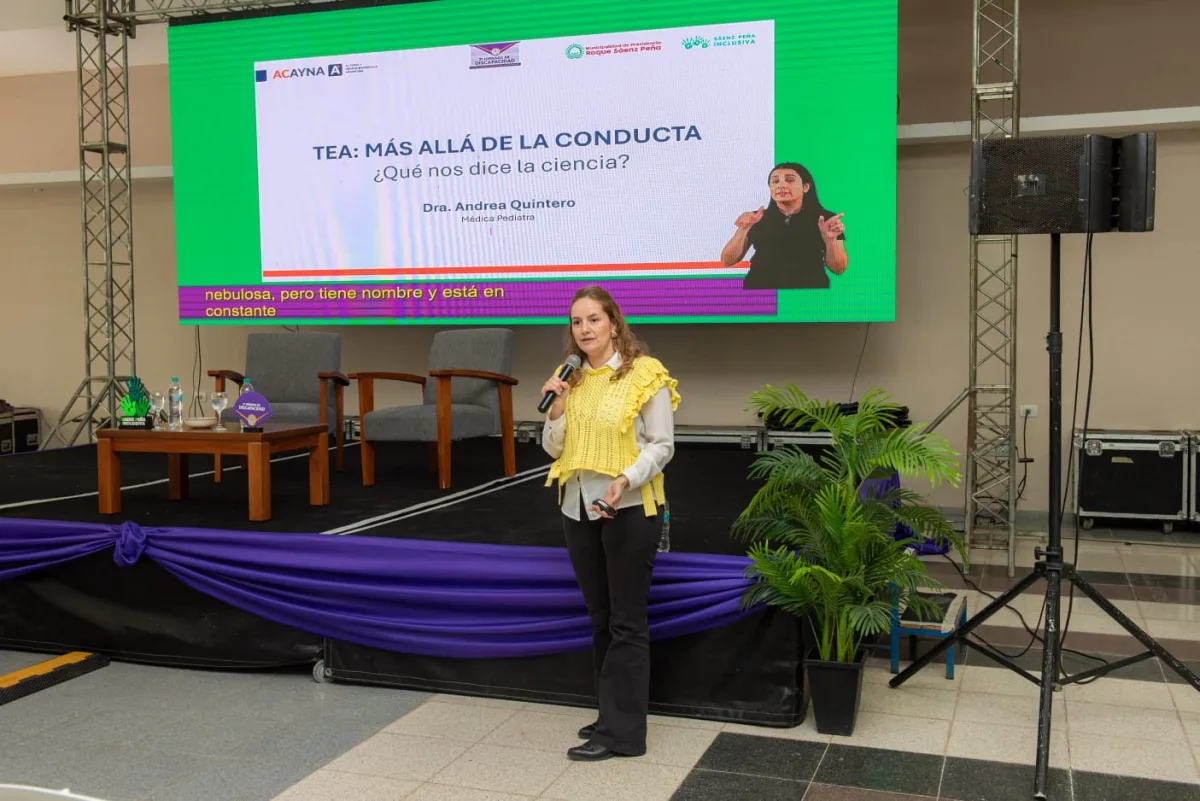 Sáenz Peña celebró inclusión en las 2° Jornadas de Discapacidad