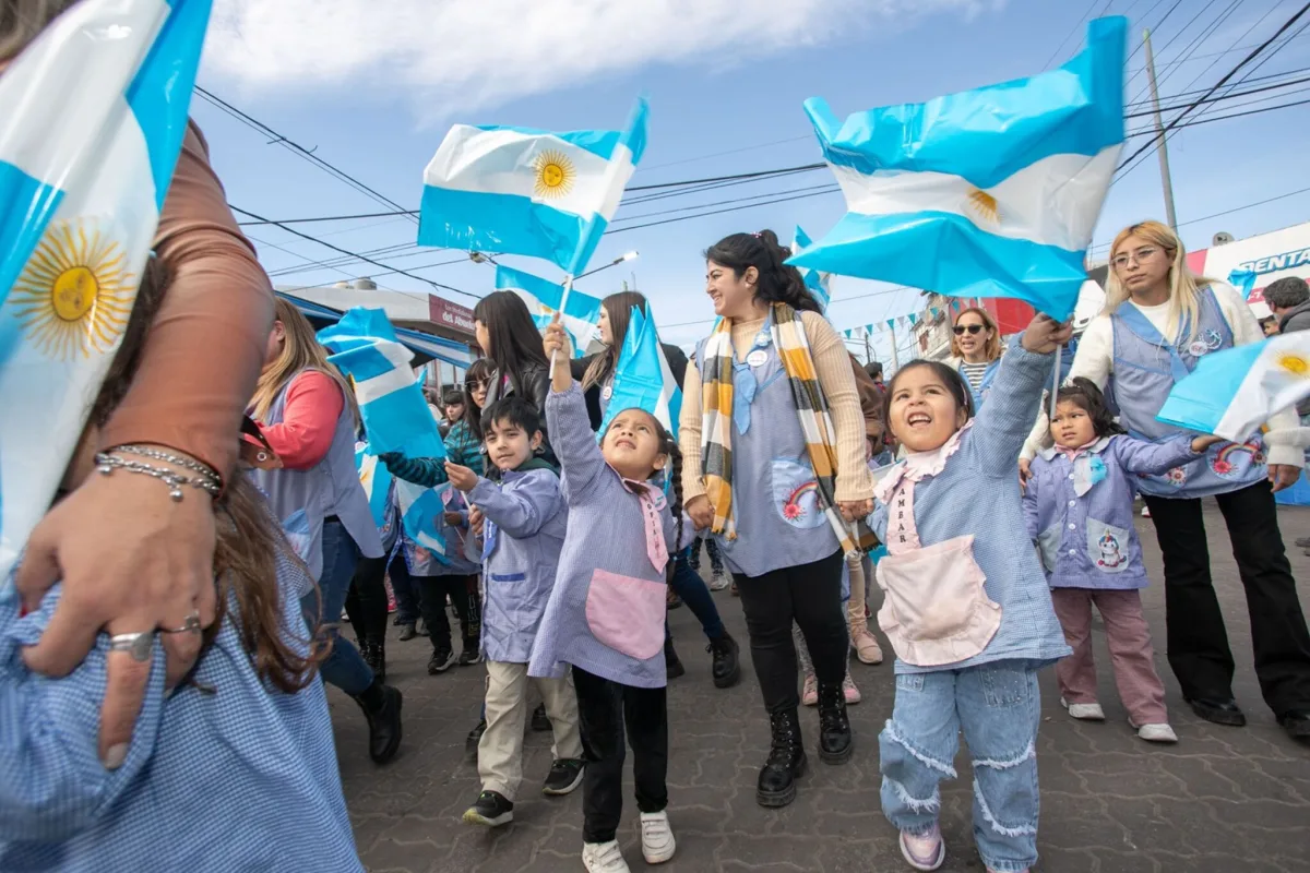 Festejos del Día de la Independencia en González Catán