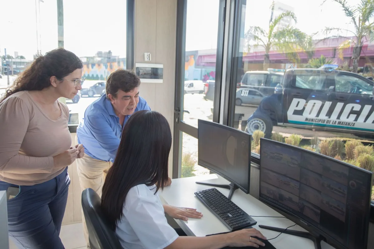 Nuevos centros de monitoreo en La Matanza mejoran la seguridad pública