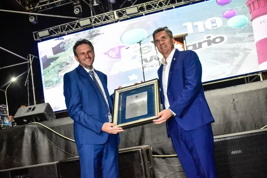 Fontana celebró su 110° aniversario con homenajes y reconocimientos