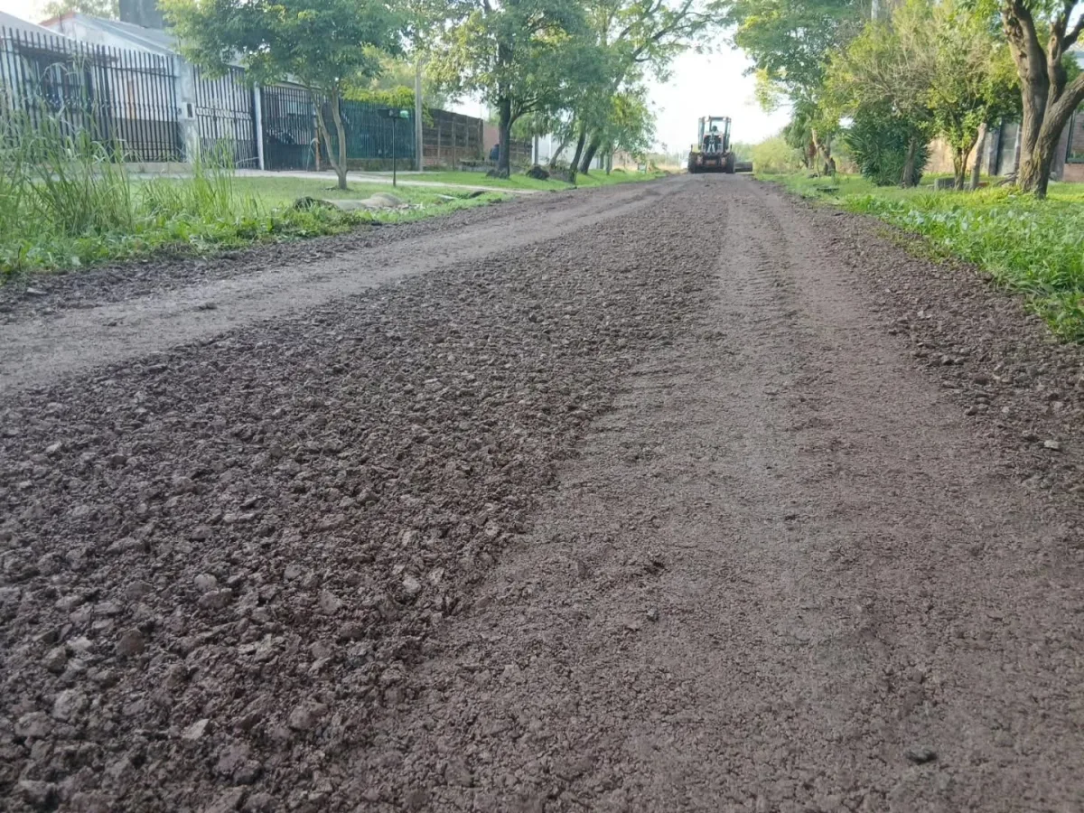 Mejoras en calles de Fontana: se enripiarán 480 metros