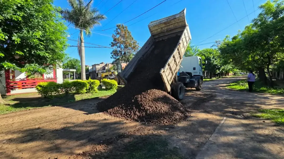 Mejoras viales en El Pinar y B° 150 Viviendas