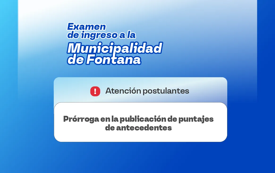 Resultados del Concurso de Ingreso se publicarán el 8 de junio