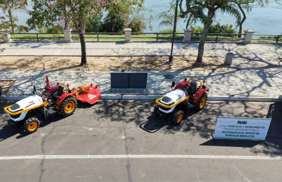 Corrientes incorpora tractores tras subasta de bienes municipales