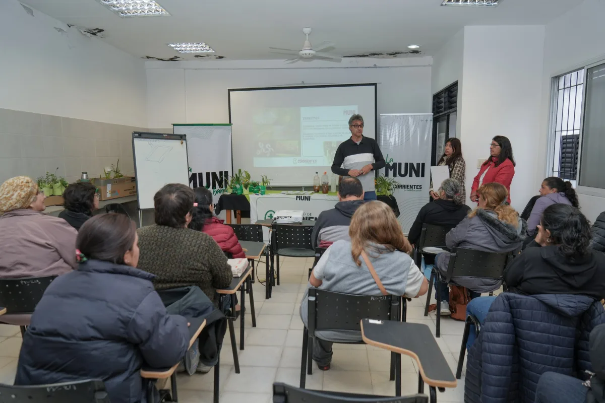 Finalizó el taller de huertas familiares en Corrientes