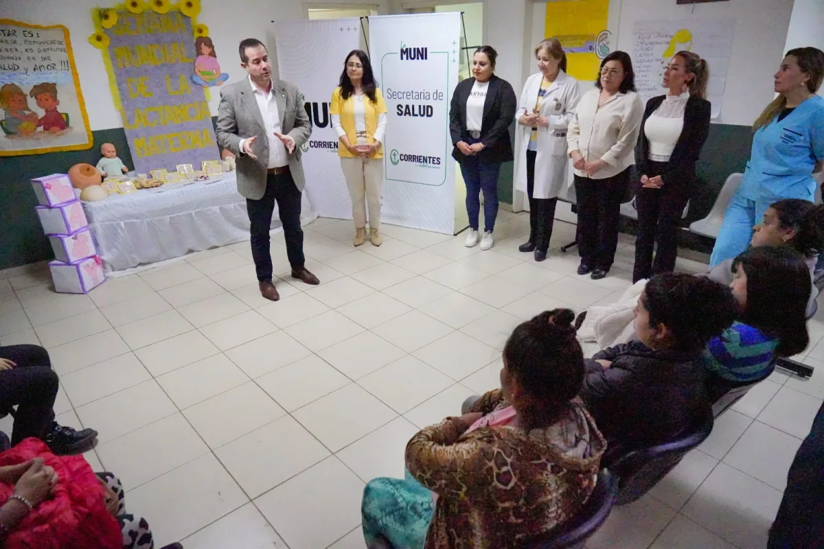 Jornadas de concientización sobre lactancia en Lomas del Mirador