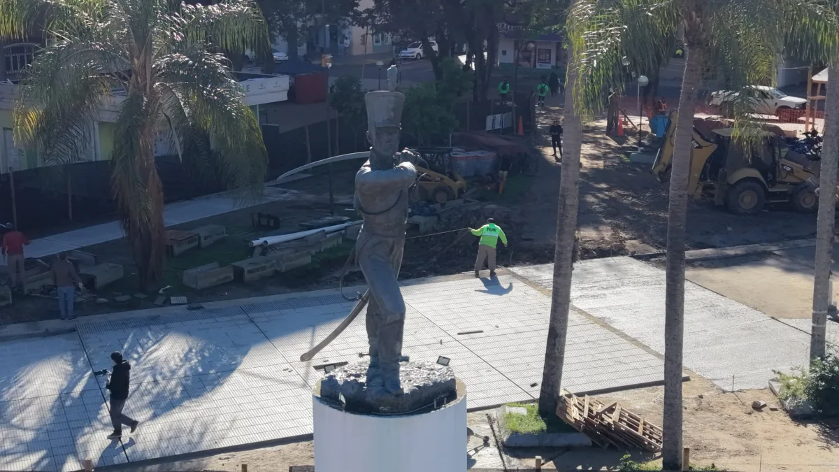 La plaza Cabral se transforma en un nuevo espacio de descanso