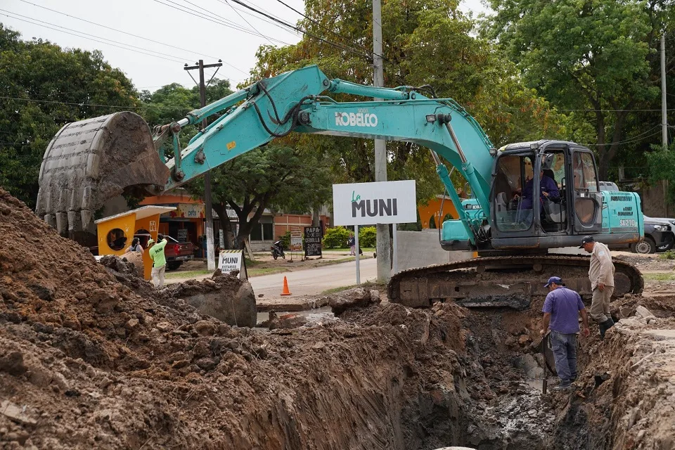Nuevos desagües pluviales en San Antonio mejorarán la infraestructura