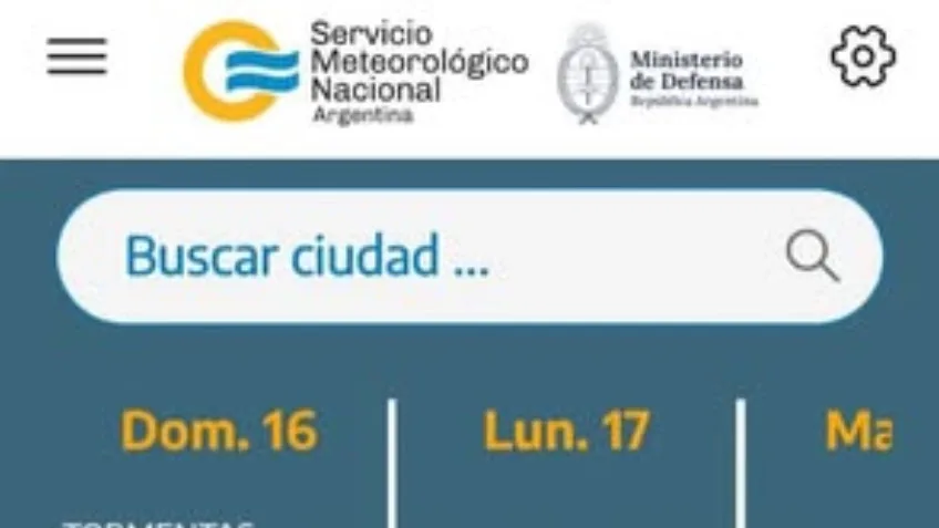 Advertencia por lluvias intensas en Goya para el 17 de agosto