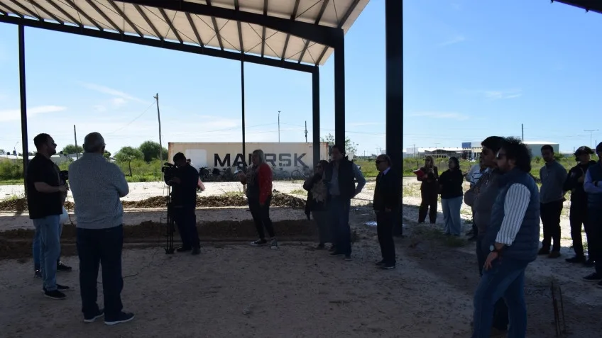 Avanza la construcción de la nueva terminal de ómnibus en Goya