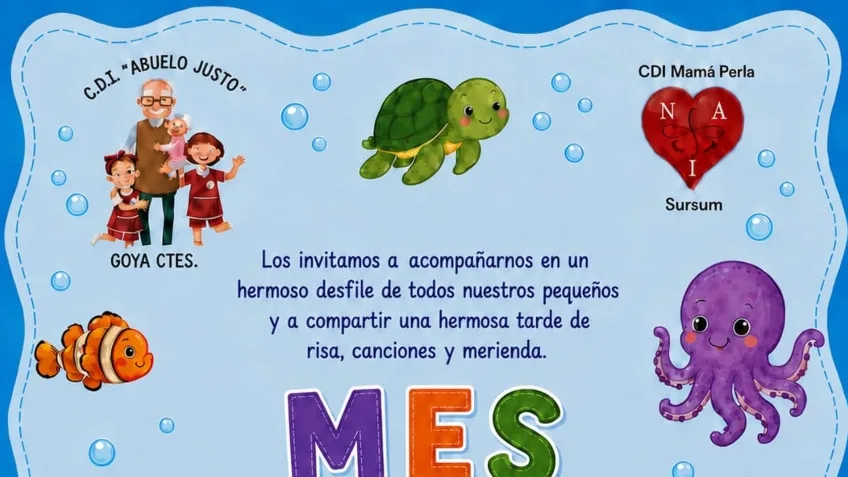 Celebración para niños en Goya el 21 de agosto