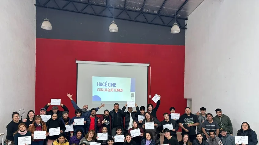 Cine inclusivo: Taller en Goya convocó a 40 participantes