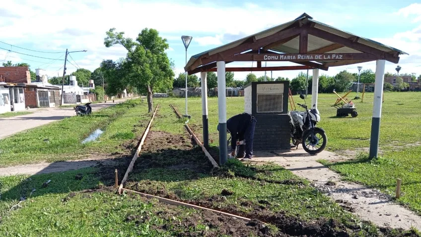 Comienzan obras para un nuevo polideportivo en Goya