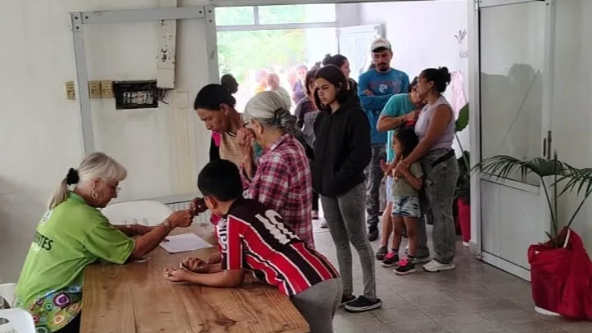 Continúa la entrega de módulos alimentarios en Goya