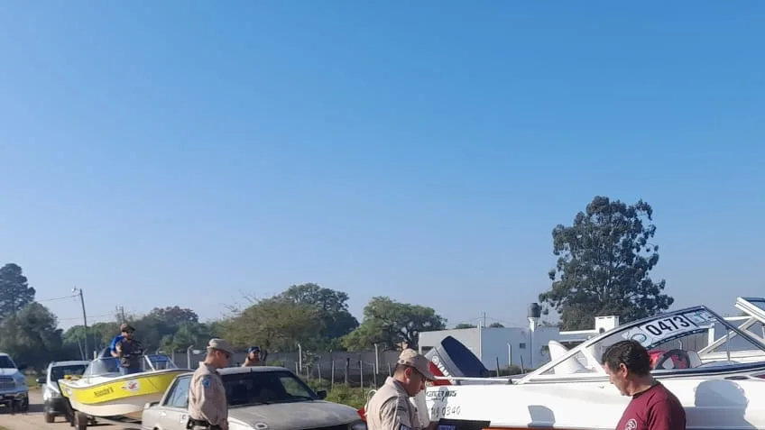 Controles para embarcaciones en concurso de pesca en Goya