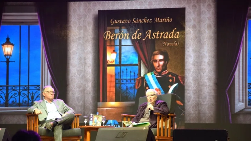 Conversatorio sobre Berón de Astrada en la Feria del Libro de Goya