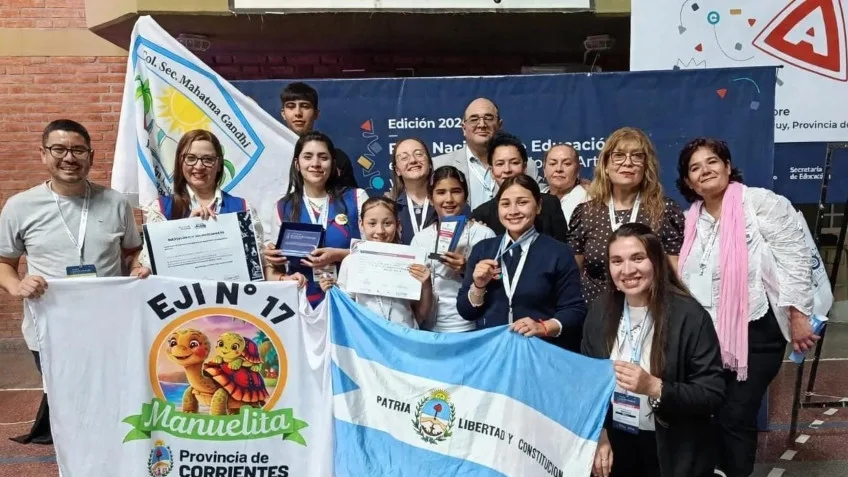 Corrientes se destacó en Jujuy por su excelencia en educación STEAM