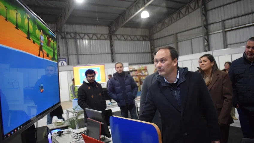 El Instituto Tecnológico Goya presentó juegos digitales en la Feria del Libro